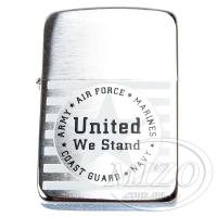 Бензиновая зажигалка «United We Stand» 4235