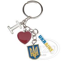 Брелок «I love Ukraine»