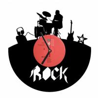 Дизайнерские часы из Vinyl Recoder Rock